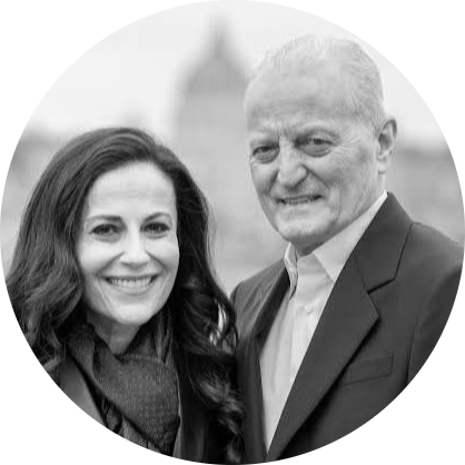 Francesca De Stefano e Santo Versace